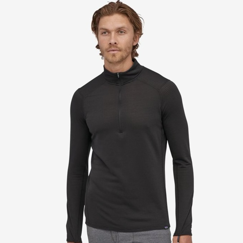 Patagonia zip neck top, base layer